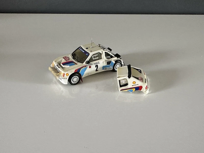 Peugeot 205 T16 n°2, Monte-Carlo 1985, Provence Moulage 1/43