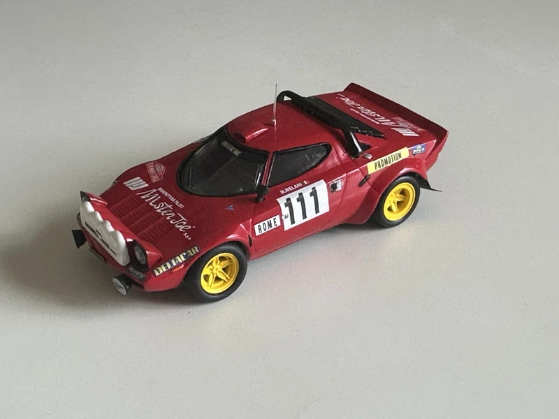 Lancia Stratos n°111, Monte-Carlo 1980, au 1/43